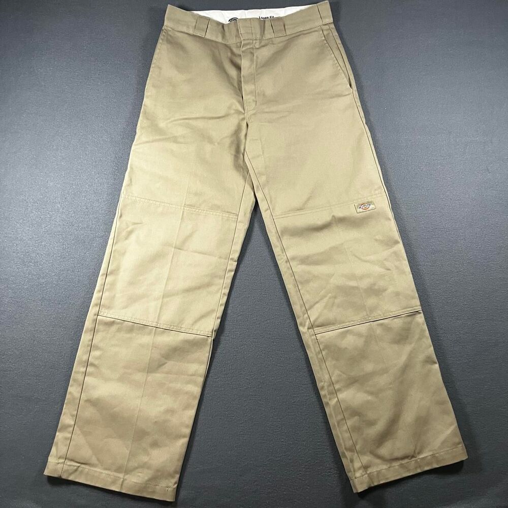 Dickies Men's Tan and Khaki Trousers
